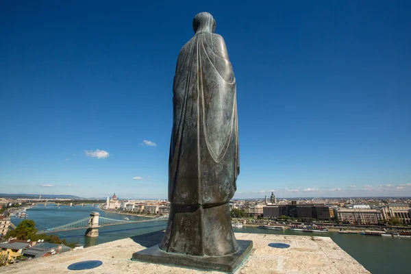 View on the Buda side of the historic centre — Stockfoto