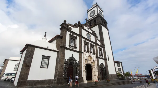 Centrum z Ponta Delgada — Stock fotografie