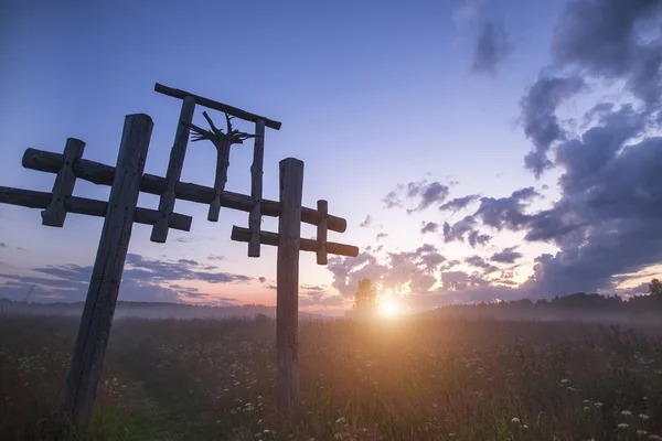 Totem i de av troende, Ryssland — Stockfoto