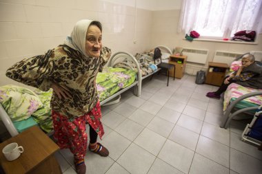 Yaşlı kadınlarda rehabilitasyon bölümü