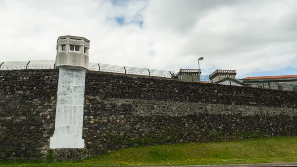 Mauern des alten Gefängnisses ponta delgada — Stockfoto