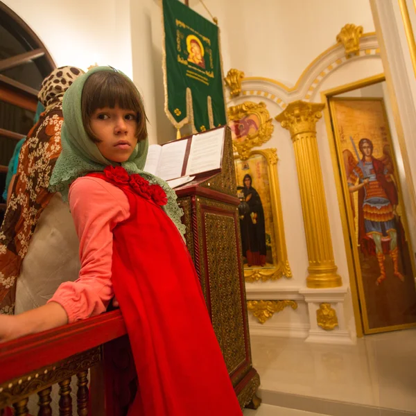 Divina Liturgia na Festa da Natividade de Cristo — Fotografia de Stock