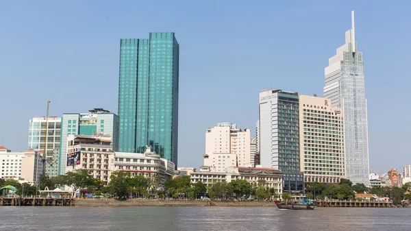 Vista de la ciudad desde Boat —  Fotos de Stock