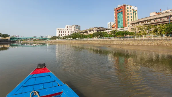 View of the city from Boat — Stock Photo, Image