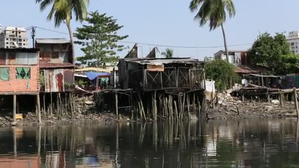 Weergave van de Ho Chi Minh City — Stockvideo