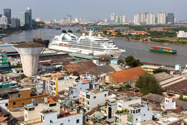 Vista dall'alto di Ho Chi Minh — Foto Stock