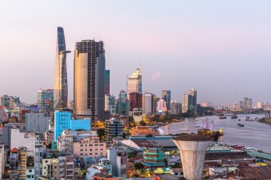 Ho Chi Minh Üstten Görünüm