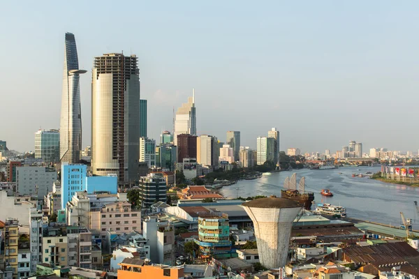 Ho Chi Minh Üstten Görünüm — Stok fotoğraf