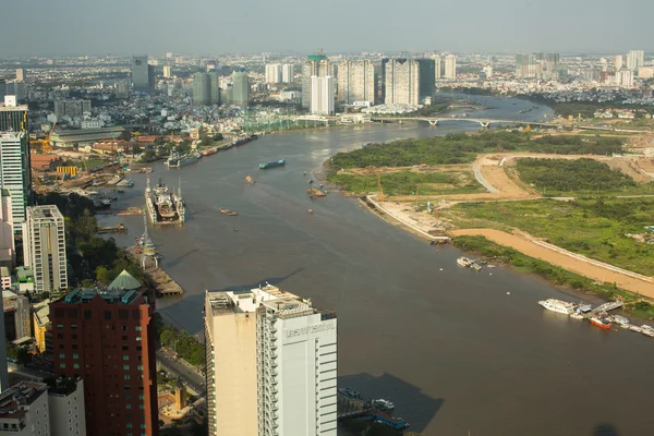 Vista dall'alto di Ho Chi Minh — Foto Stock