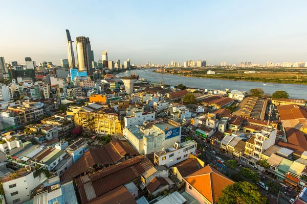 Ho Chi Minh Stadt, Vietnam — Stockfoto