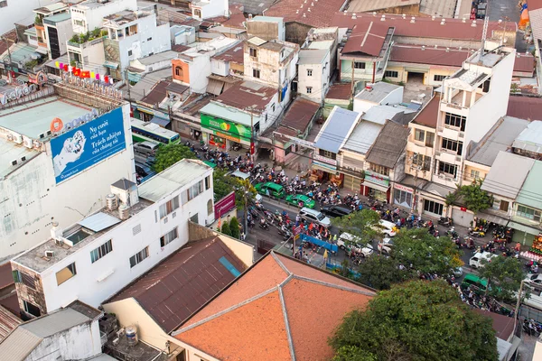 Trafik i Ho Chi Minh City — Stockfoto
