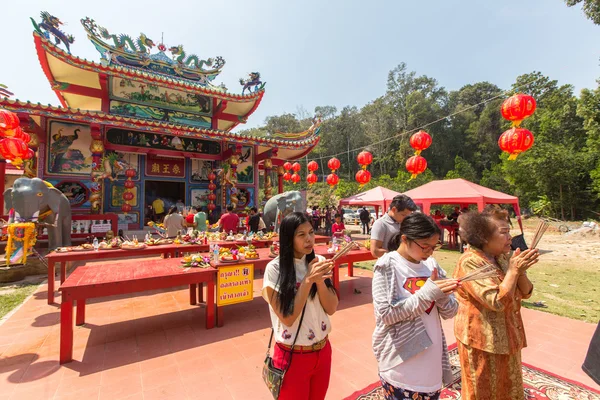 Feier des chinesischen Neujahrs — Stockfoto