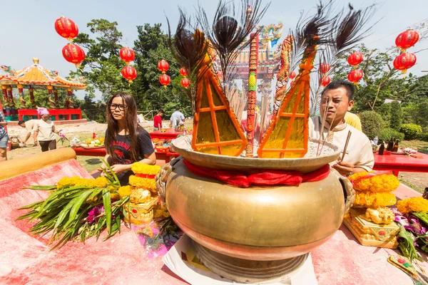 Feier des chinesischen Neujahrs — Stockfoto