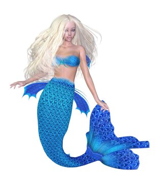 güzel sarışın deniz kızı