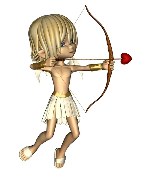 Lindo Toon Cupido — Foto de Stock