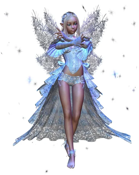 Winter Ice Fairy — Stockfoto