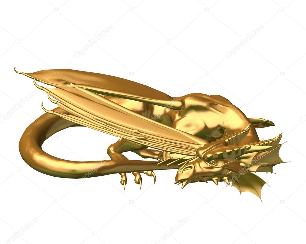 dragon gouden