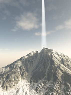 Mistik dağ en baştan artan