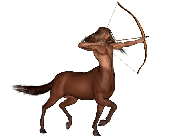 Zodiac sign - Sagittarius the archer — Stock Photo, Image