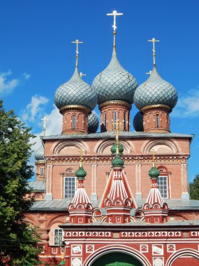 Rusya'da Kostroma dirilişine (17. yüzyıl) Kilisesi. 