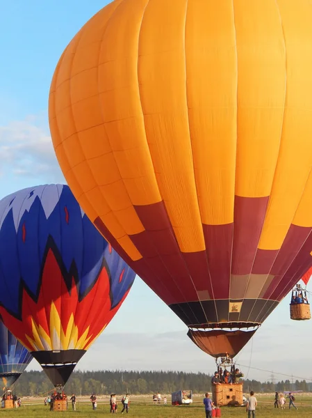 The first festival of aeronautics "Moscow Sky" (Moskovskoe Nebo), Moscow. August, 2014. — Stock Photo, Image