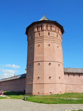 Suzdal Rusya'nın St. Euthymius kurtarıcı Manastırı.