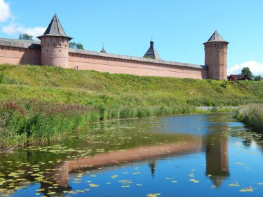 Suzdal Rusya'nın St. Euthymius kurtarıcı Manastırı.