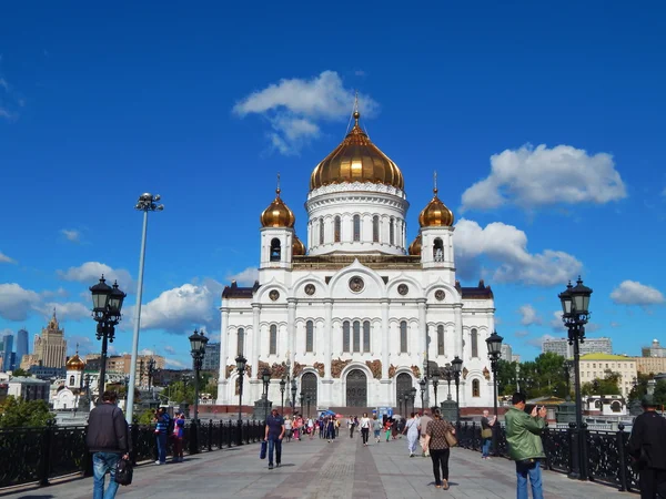 Die Christ-Erlöser-Kathedrale in Moskau in Russland. — Stockfoto