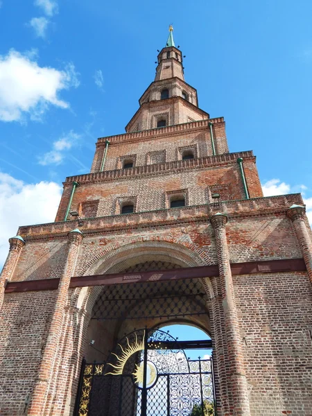 La torre Suumbike del Cremlino di Kazan — Foto Stock