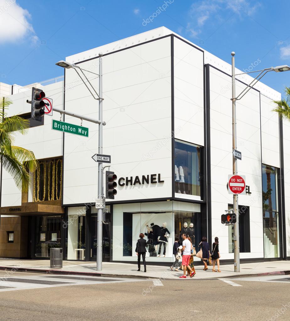 Chanel Store in Rodeo Drive in Beverly Hills – Stock Editorial Photo ...