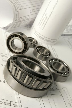 Bearings and design clipart