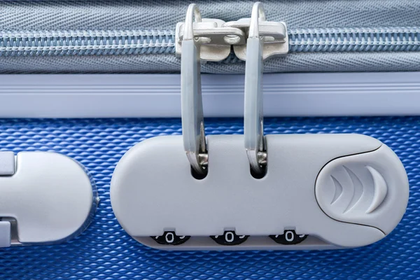 Suitcase combination lock — Stock Photo, Image