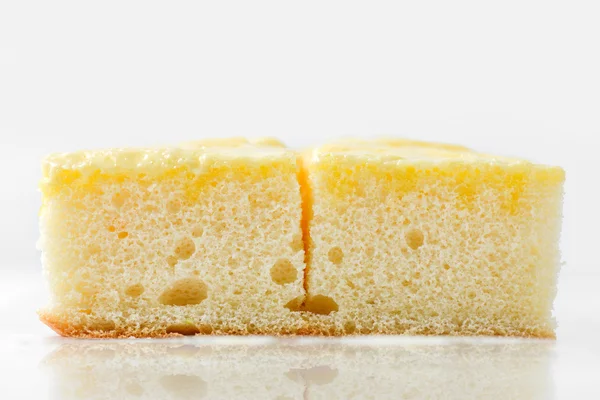 バター スポンジ ケーキ — ストック写真