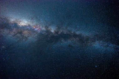 Samanyolu, uzun pozlama fotoğraf