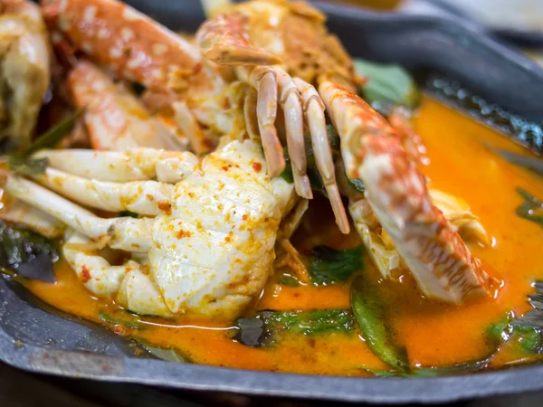Curry crab with coconut milk — Stock Photo, Image