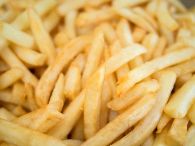 arka plan olarak patates cipsi