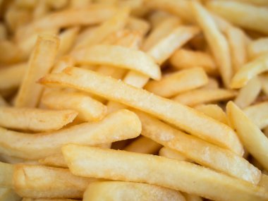 arka plan olarak patates cipsi