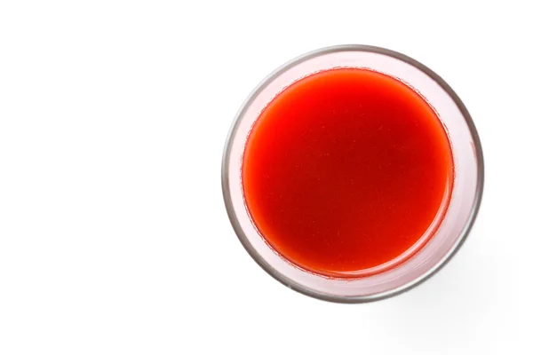 Verre de jus de tomate — Photo