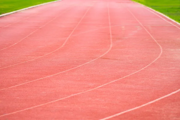 Laufband im Stadion — Stockfoto