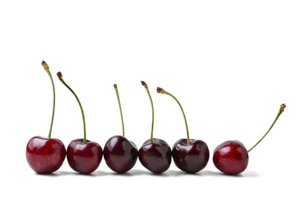 Cherry Red z rzędu — Zdjęcie stockowe
