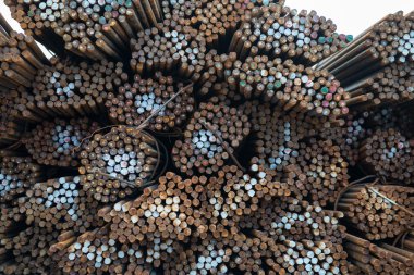 İnşaat için çelik çubuklar