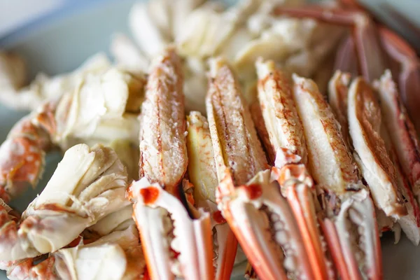 Steamed blue crab legs — Stock Photo, Image
