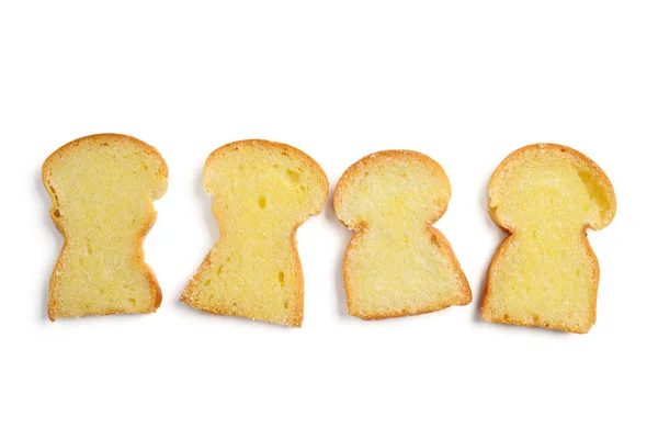 Bread with butter — Stock Photo, Image