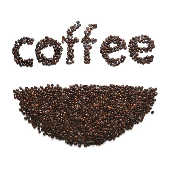 Palabra de café — Foto de Stock