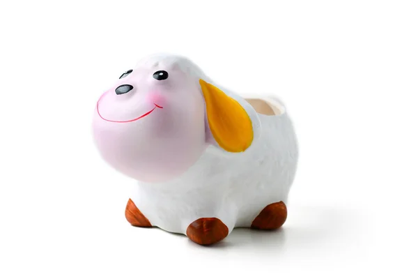 Ceramic sheep — Stock Photo, Image
