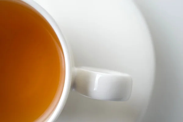 White cup of tea — Stock Photo, Image