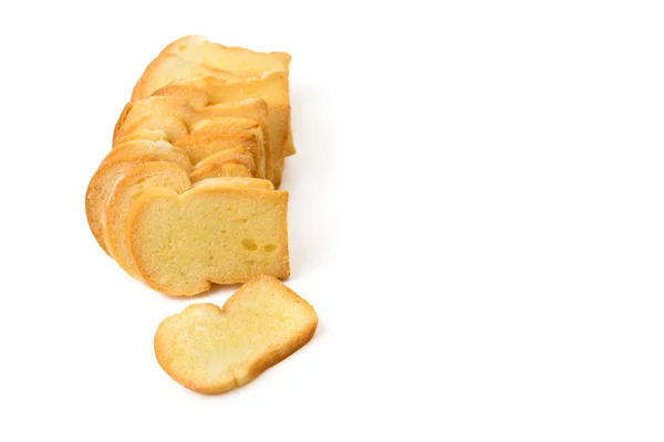 Butter bread toast — Stock Photo, Image