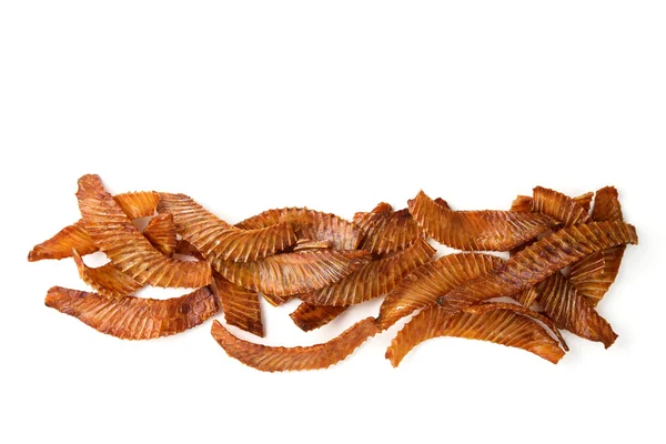 Fried fish bones — Stock Photo, Image