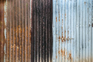 hasarlı çinko yüzey