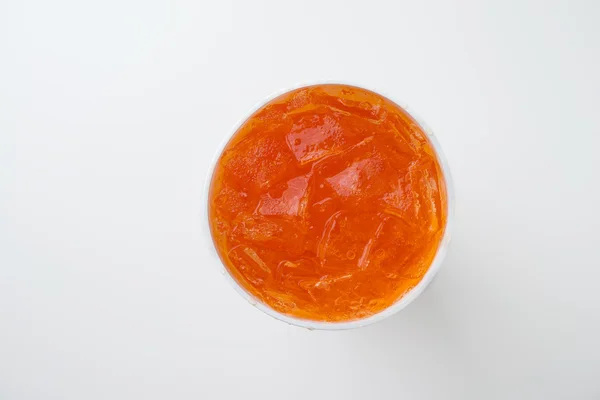 Refrigerante laranja — Fotografia de Stock